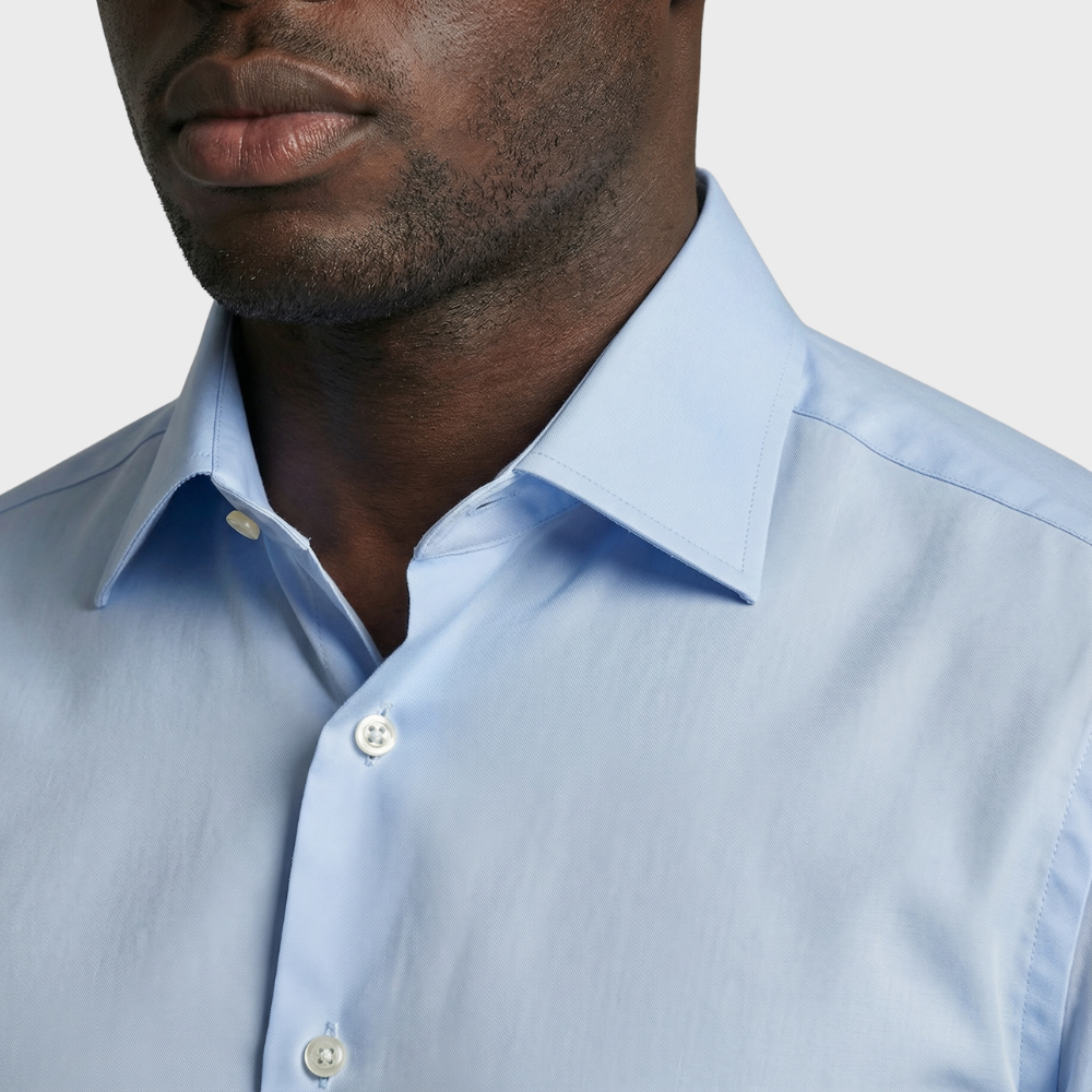 Hemd mit langem Kragen