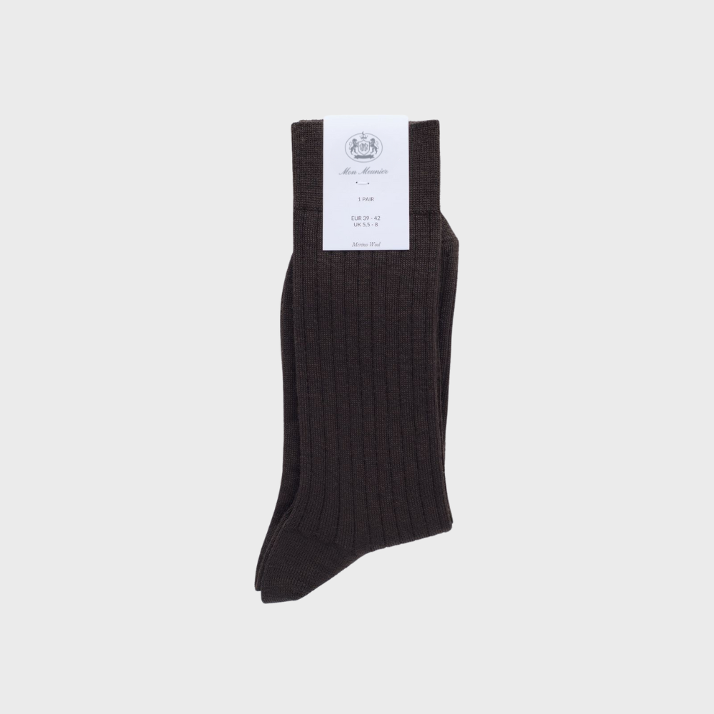 Ripp-Socken – Merino