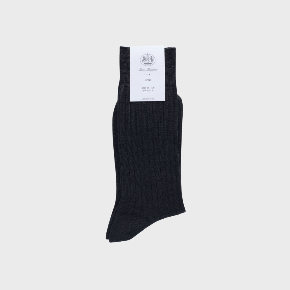 Ripp-Socken – Merino