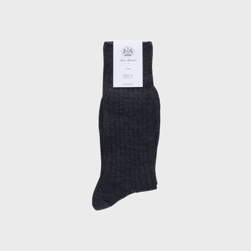 Ripp-Socken – Merino